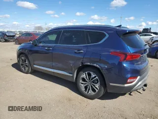 2020 Hyundai Santa Fe SEL with VIN 5NMS3CAA5LH163210, listed as a Copart auction lot 46996265 with 89,292 mi miles and Salvage Title. Bid and sale history available at carsss.com. Image 2.