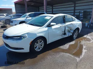2015 Chrysler 200 Limited with VIN 1C3CCCAB9FN742242, listed as a IAAI auction lot 41965977 with 118,012 mi miles and . Bid and sale history available at DreamBid. Image 2.