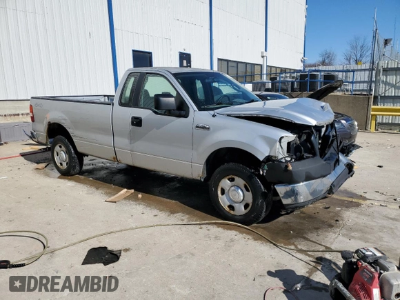 2005 Ford F-150 XL with VIN 1FTRF14WX5NC09959, listed as a Copart auction lot 43394285 with 205,998 mi miles and Non Repairable. Bid and sale history available at carsss.com. Image 4.
