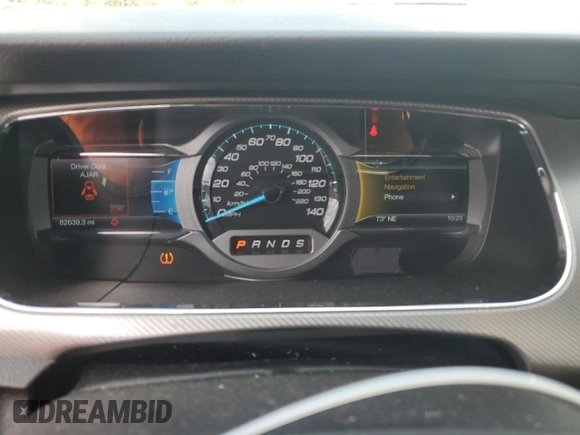 2014 Ford Taurus SHO with VIN 1FAHP2KT2EG152366, listed as a Copart auction lot 56479525 with 82,639 mi miles and Salvage title. Bid and sale history available at DreamBid. Image 9.