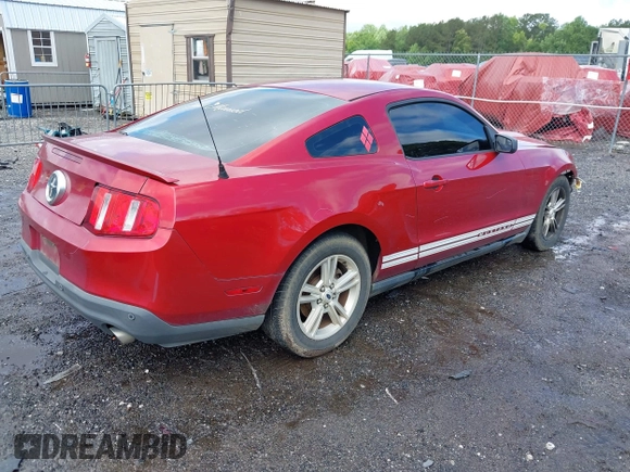 2012 Ford Mustang Premium with VIN 1ZVBP8AM6C5260105, listed as a IAAI auction lot 42244372 with 227,704 mi miles and . Bid and sale history available at DreamBid. Image 4.