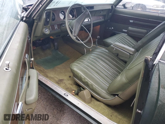 1971 Oldsmobile Cutlass with VIN 342671M222369, listed as a Copart auction lot 75074494 with Not Provided miles and Salvage Title. Bid and sale history available at DreamBid. Image 8.