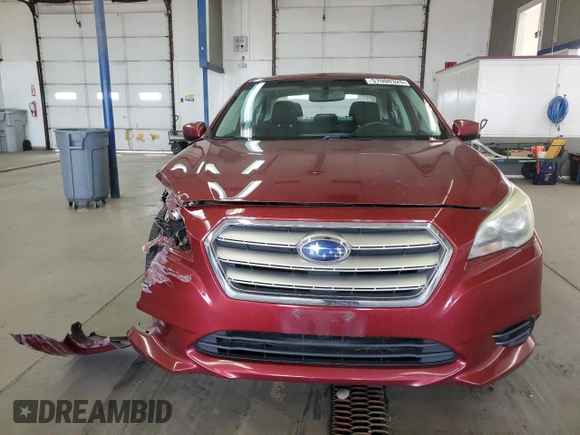 2016 Subaru Legacy Premium with VIN 4S3BNAD65G3054837, listed as a Copart auction lot 57000325 with 126,299 mi miles and Salvage title. Bid and sale history available at DreamBid. Image 5.