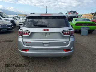 2023 Jeep Compass (RED) Edition with VIN 3C4NJDCN8PT543546, listed as a Copart auction lot 45246525 with 22,135 mi miles and Salvage Title. Bid and sale history available at carsss.com. Image 6.