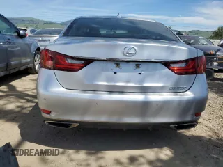 2014 Lexus GS 350 with VIN JTHBE1BL4E5031946, listed as a Copart auction lot 52232405 with 47,947 mi miles and Salvage Title. Bid and sale history available at DreamBid. Image 6.