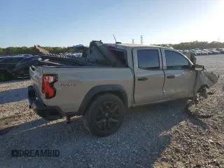 2023 Chevrolet Colorado 4WD Trail Boss with VIN 1GCPTEEK0P1214374, listed as a Copart auction lot 74211414 with Not Provided miles and Salvage Title. Bid and sale history available at carsss.com. Image 3.