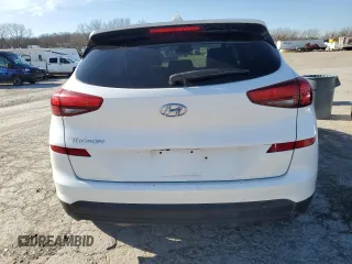 2019 Hyundai Tucson SE with VIN KM8J23A49KU842277, listed as a Copart auction lot 49340495 with 130,273 mi miles and Salvage Title. Bid and sale history available at carsss.com. Image 6.