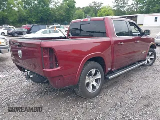 2022 Ram 1500 Laramie z VIN 1C6RREJM5NN165734, wystawiony jako IAAI lot #42307922 z przebiegiem 34 691 mil mil oraz . Historia ofert i sprzedaży dostępna na DreamBid. Obrazek 4.