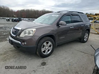 2008 GMC Acadia SLT1 with VIN 1GKEV23748J201387, listed as a Copart auction lot 51902465 with 233,190 mi miles and Salvage Title. Bid and sale history available at DreamBid. Image 1.