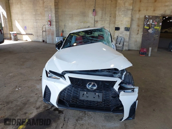 2022 Lexus IS 350 F Sport with VIN JTHGZ1E29N5026030, listed as a IAAI auction lot 41810924 with 27,844 mi miles and . Bid and sale history available at DreamBid. Image 12.