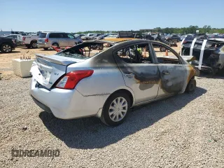 2015 Nissan Versa SV with VIN 3N1CN7AP8FL889566, listed as a Copart auction lot 53102695 with Not Provided miles and Non Repairable. Bid and sale history available at carsss.com. Image 3.