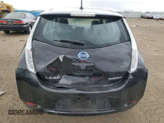 2017 Nissan LEAF SL with VIN 1N4BZ0CP8HC310663, listed as a Copart auction lot 49461363 with 34,832 mi miles. Bid and sale history available at carsss.com. Image 6.