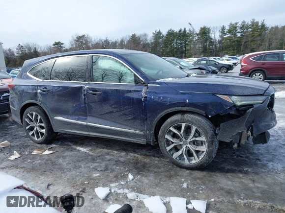 2022 Acura MDX Technology with VIN 5J8YE1H4XNL001553, listed as a IAAI auction lot 41617877 with 41,244 mi miles and . Bid and sale history available at DreamBid. Image 13.