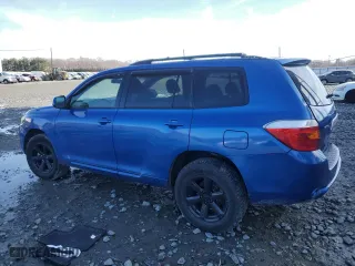 2008 Toyota Highlander with VIN JTEES41A082020825, listed as a Copart auction lot 50257665 with 189,308 mi miles and Salvage Title. Bid and sale history available at carsss.com. Image 2.
