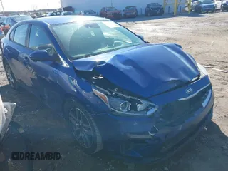 2019 Kia Forte S with VIN 3KPF34AD1KE021427, listed as a IAAI auction lot 41741337 with 285,620 mi miles. Bid and sale history available at carsss.com. Image 1.