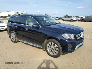 2017 Mercedes-Benz GLS with VIN 4JGDF6EE9HA944775, listed as a Copart auction lot 69294013 with 45,639 mi miles. Bid and sale history available at carsss.com. Image 4.