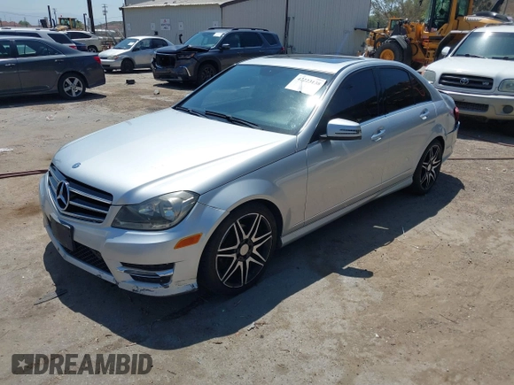 2014 Mercedes-Benz C 250 Sport with VIN WDDGF4HB5ER307781, listed as a IAAI auction lot 42223138 with 186,457 mi miles and . Bid and sale history available at DreamBid. Image 19.