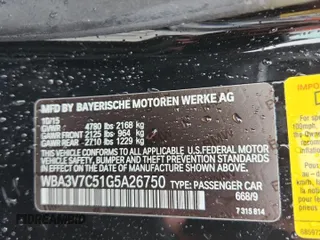 2016 BMW 4 Series 428i with VIN WBA3V7C51G5A26750, listed as a Copart auction lot 57916155 with 72,369 mi miles and Salvage title. Bid and sale history available at DreamBid. Image 13.