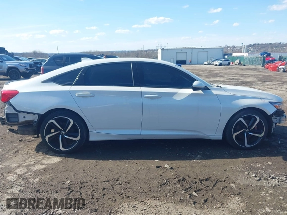 2020 Honda Accord Sport with VIN 1HGCV1F38LA136723, listed as a IAAI auction lot 41853774 with 202,377 mi miles and . Bid and sale history available at DreamBid. Image 12.