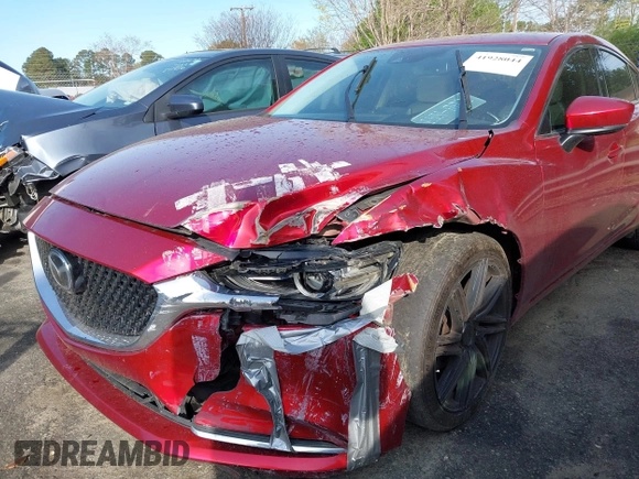 2018 Mazda 6 Grand Touring Reserve with VIN JM1GL1WY9J1308966, listed as a IAAI auction lot 41928044 with 113,488 mi miles and . Bid and sale history available at DreamBid. Image 6.