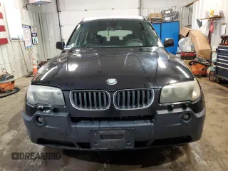 2004 BMW X3 2.5i with VIN WBXPA73484WC42708, listed as a Copart auction lot 50508095 with 262,417 mi miles and Salvage Title. Bid and sale history available at DreamBid. Image 5.