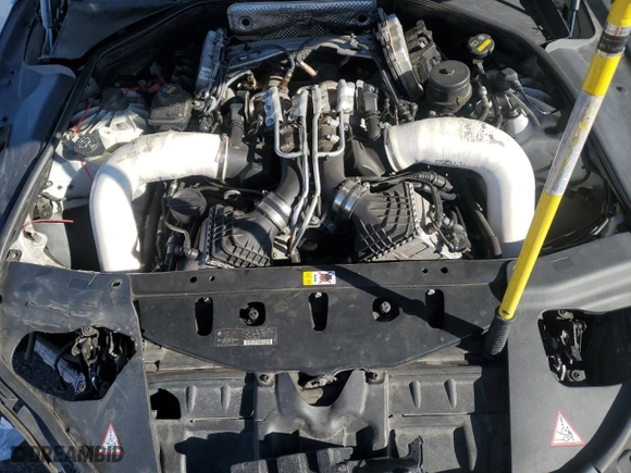 2015 BMW M6 with VIN WBSLX9C54FD160753, listed as a Copart auction lot 83486484 with 80275 miles and Salvage Title. Bid and sale history available at carsss.com. Image 11.