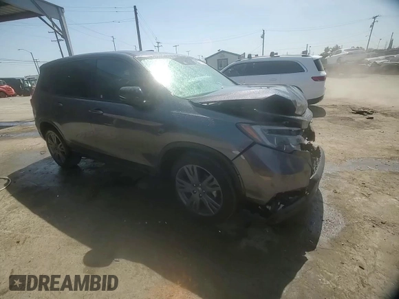 2021 Honda Passport EX-L with VIN 5FNYF7H58MB004010, listed as a Copart auction lot 49395925 with 45,864 mi miles and Salvage Title. Bid and sale history available at DreamBid. Image 11.