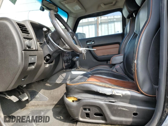 2006 Hummer H3 with VIN 5GTDN136868292881, listed as a Copart auction lot 76353734 with 156,672 mi miles and Clean Title. Bid and sale history available at carsss.com. Image 7.