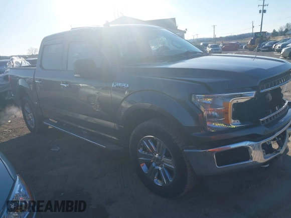 2019 Ford F-150 XL with VIN 1FTEW1E58KFA03971, listed as a IAAI auction lot 41565825 with 63,306 mi miles. Bid and sale history available at carsss.com. Image 1.