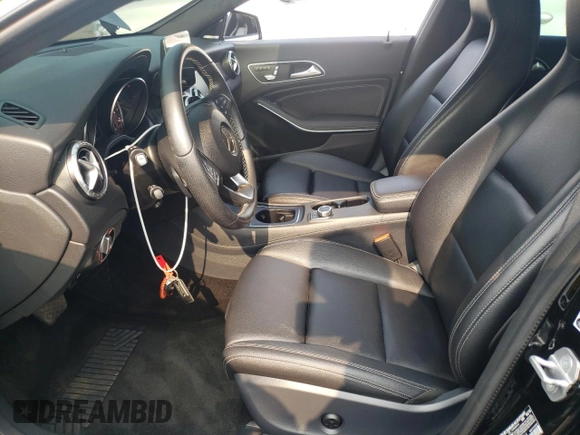 2017 Mercedes-Benz CLA with VIN WDDSJ4GB7HN404714, listed as a Copart auction lot 58991513 with 48,244 mi miles. Bid and sale history available at carsss.com. Image 7.