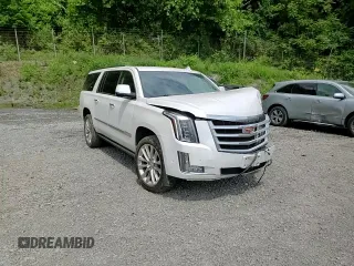 2019 Cadillac Escalade ESV Premium Luxury z VIN 1GYS4JKJXKR268636, wystawiony jako Copart lot #58922025 z przebiegiem 137 285 mil mil oraz Szkoda całkowita • Salvage title. Historia ofert i sprzedaży dostępna na DreamBid. Obrazek 14.