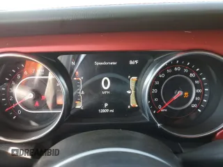 2022 Jeep Gladiator Rubicon с VIN 1C6JJTBGXNL155407, выставлен на аукционе Copart как лот 57522915 с пробегом 12 809 миль миль и Списание • Salvage title. История ставок и продаж доступна на DreamBid. Изображение 9.