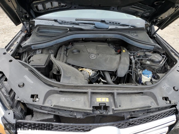 2016 Mercedes-Benz GLE 350 with VIN 4JGDA5HB5GA650427, listed as a Copart auction lot 59327985 with 158,669 mi miles and Salvage title. Bid and sale history available at DreamBid. Image 12.