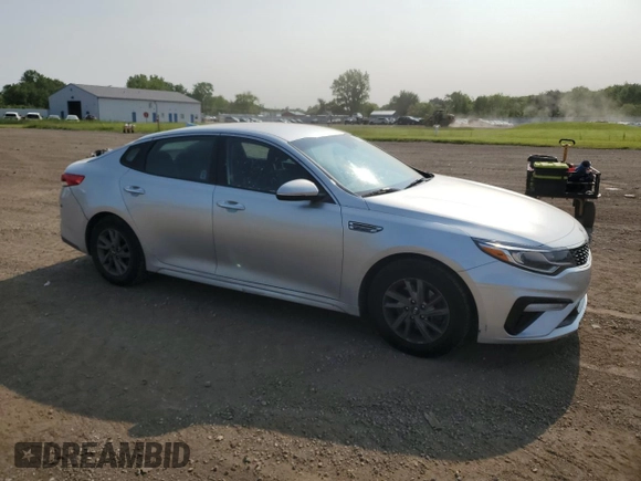 2020 Kia Optima LX with VIN 5XXGT4L35LG450278, listed as a Copart auction lot 59276525 with 75,600 mi miles and Salvage title. Bid and sale history available at DreamBid. Image 4.