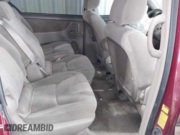 2009 Toyota Sienna CE with VIN 5TDZK23C89S265150, listed as a IAAI auction lot 42079867 with 211,467 mi miles. Bid and sale history available at carsss.com. Image 8.