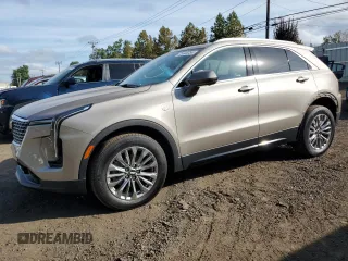 2024 Cadillac XT4 AWD Premium Luxury with VIN 1GYFZDR40RF219252, listed as a Copart auction lot 72446334 with 2,544 mi miles and Salvage Title. Bid and sale history available at carsss.com. Image 1.
