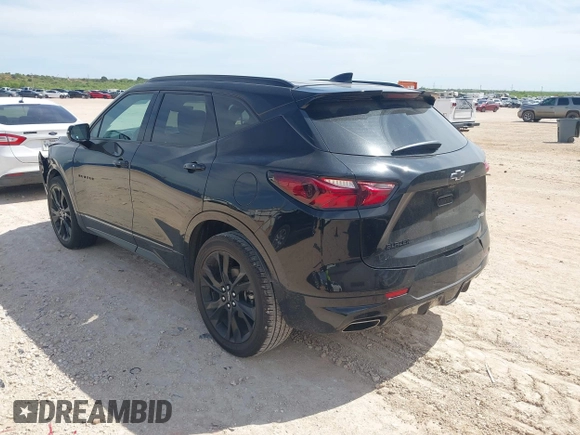2020 Chevrolet Blazer RS z VIN 3GNKBERS5LS674539, wystawiony jako IAAI lot #42217748 z przebiegiem 71 658 mil mil oraz . Historia ofert i sprzedaży dostępna na DreamBid. Obrazek 3.