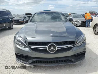 2017 Mercedes-Benz C 63 S AMG with VIN WDDWJ8HB4HF498410, listed as a Copart auction lot 76658984 with Not Provided miles and Salvage Title. Bid and sale history available at carsss.com. Image 5.