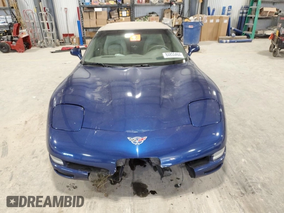 2004 Chevrolet Corvette with VIN 1G1YY32G945121487, listed as a Copart auction lot 84855464 with 106,097 mi miles and Salvage Title. Bid and sale history available at carsss.com. Image 5.