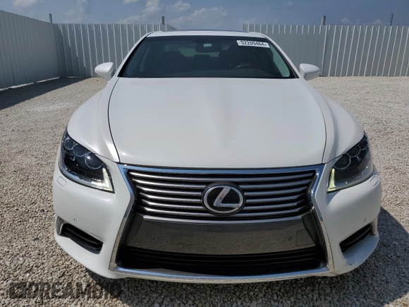 2015 Lexus LS 460 with VIN JTHBL5EF0F5135855, listed as a Copart auction lot 52209464 with 95,862 mi miles and Salvage title. Bid and sale history available at DreamBid. Image 5.