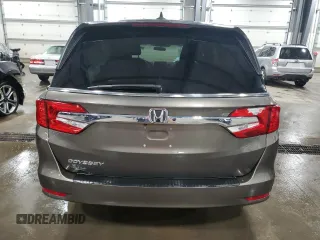2019 Honda Odyssey EX with VIN 5FNRL6H56KB062976, listed as a Copart auction lot 49904685 with 65,401 mi miles and Salvage Title. Bid and sale history available at DreamBid. Image 6.