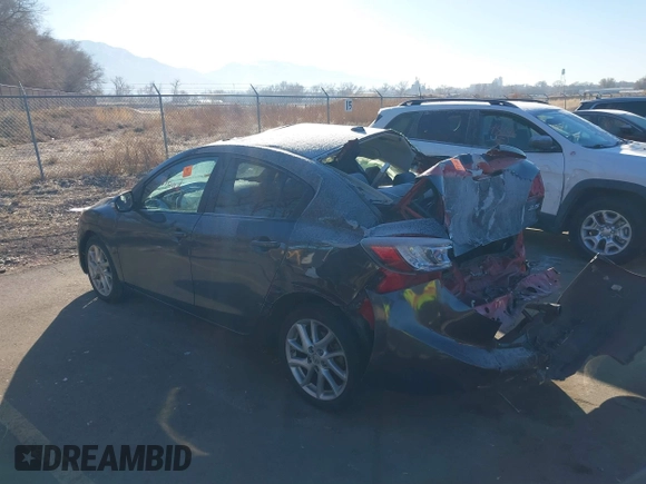 2012 Mazda 3 S Grand Touring with VIN JM1BL1W57C1530523, listed as a IAAI auction lot 41451106 with 128,567 mi miles and . Bid and sale history available at DreamBid. Image 3.