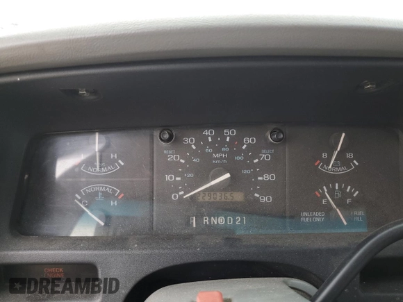 1994 Ford Aerostar z VIN 1FMDA31U3RZA55385, wystawiony jako Copart lot #54246685 z przebiegiem 229 036 mil mil oraz Szkoda całkowita • Salvage title. Historia ofert i sprzedaży dostępna na DreamBid. Obrazek 9.