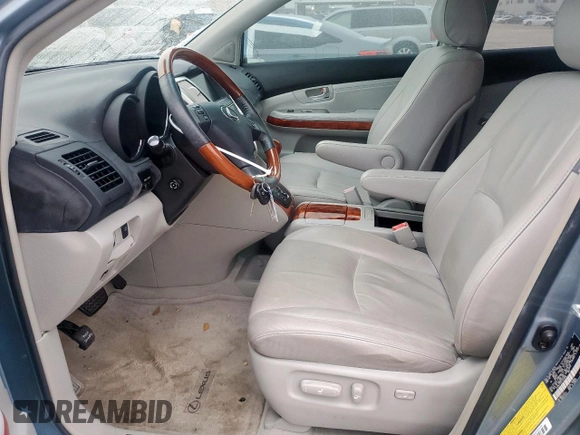 2007 Lexus RX 350 with VIN 2T2HK31U07C026996, listed as a Copart auction lot 54485515 with 46,584 mi miles and Salvage Title. Bid and sale history available at DreamBid. Image 7.