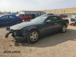 2007 Ford Mustang GT Deluxe with VIN 1ZVHT85H775207390, listed as a Copart auction lot 59553555 with 125,676 mi miles and Salvage title. Bid and sale history available at DreamBid. Image 1.