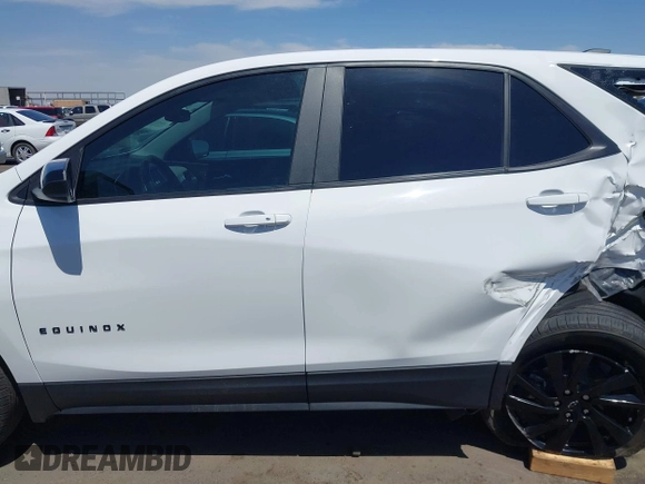 2023 Chevrolet Equinox LS with VIN 3GNAXHEG2PL232138, listed as a IAAI auction lot 42397797 with 31,782 mi miles and . Bid and sale history available at DreamBid. Image 14.
