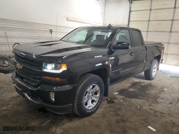 2017 Chevrolet Silverado 1500 LT with VIN 1GCVKRECXHZ321977, listed as a Copart auction lot 49549035 with 122,836 mi miles and Salvage Title. Bid and sale history available at carsss.com. Image 1.