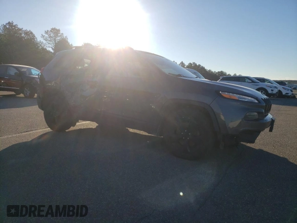 2017 Jeep Cherokee Sport with VIN 1C4PJMAS8HW560876, listed as a Copart auction lot 52275505 with 100,989 mi miles and Non Repairable. Bid and sale history available at carsss.com. Image 4.