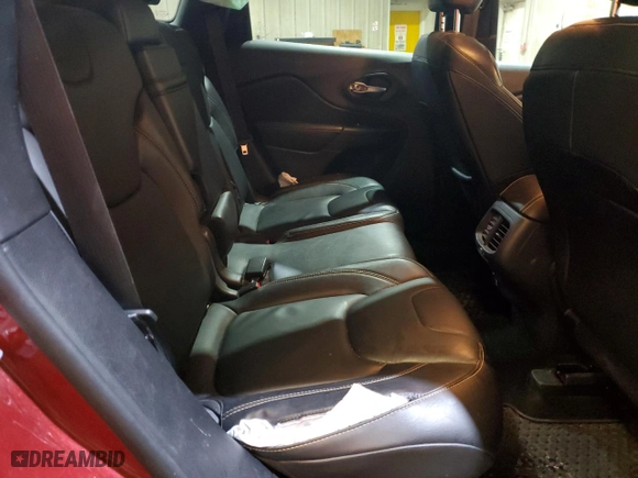 2015 Jeep Cherokee Latitude with VIN 1C4PJMCS2FW588909, listed as a Copart auction lot 48317885 with 125,810 mi miles and Salvage Title. Bid and sale history available at carsss.com. Image 11.