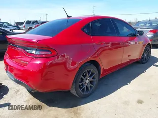 2016 Dodge Dart SXT z VIN 1C3CDFBB8GD701170, wystawiony jako IAAI lot #41885491 z przebiegiem 108 658 mil mil oraz . Historia ofert i sprzedaży dostępna na DreamBid. Obrazek 4.